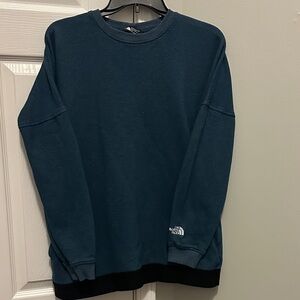 The North Face Men's Teal Crewneck Sweater